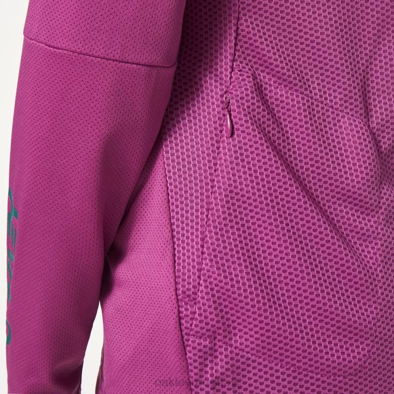 Oakley camiseta mujer factory pilot ls XT4H2638 ropa ultra morado