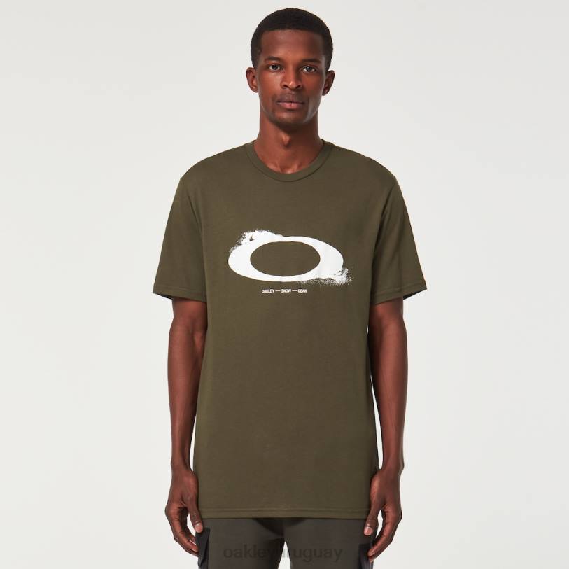 Oakley camiseta nebulosa elipse XT4H2353 ropa nuevo pincel oscuro