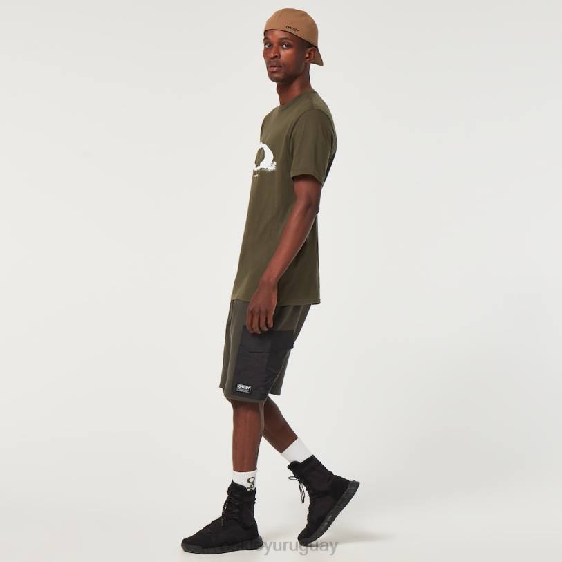 Oakley camiseta nebulosa elipse XT4H2353 ropa nuevo pincel oscuro