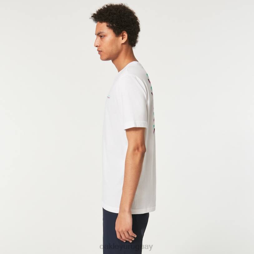 Oakley camiseta onda retorcida b1b rc XT4H2569 ropa blanco