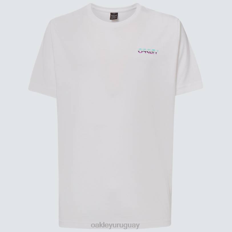 Oakley camiseta onda retorcida b1b rc XT4H2569 ropa blanco