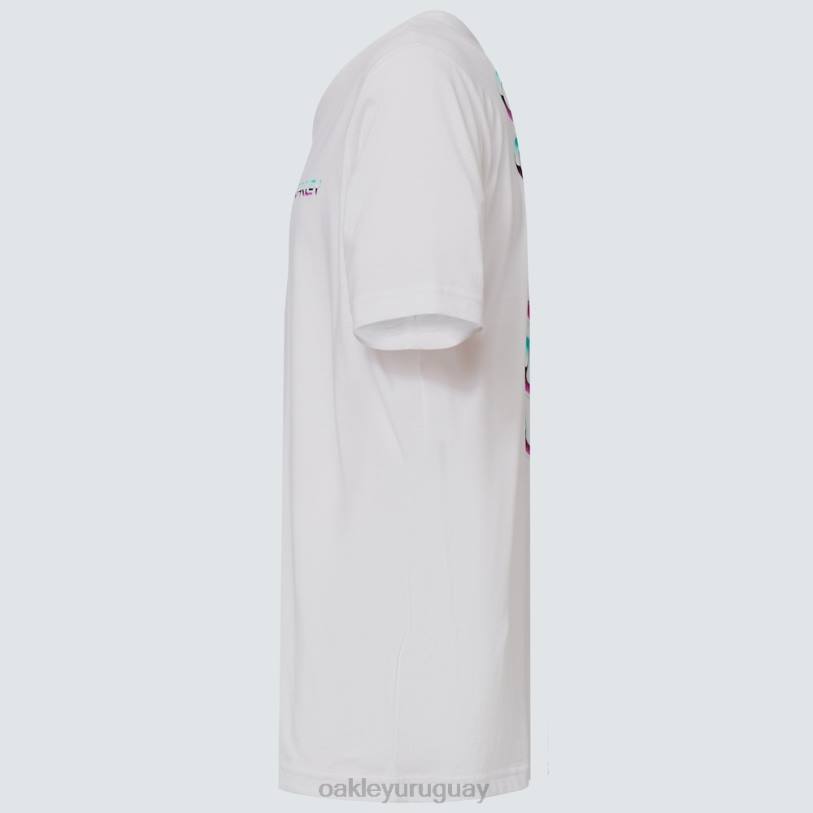 Oakley camiseta onda retorcida b1b rc XT4H2569 ropa blanco