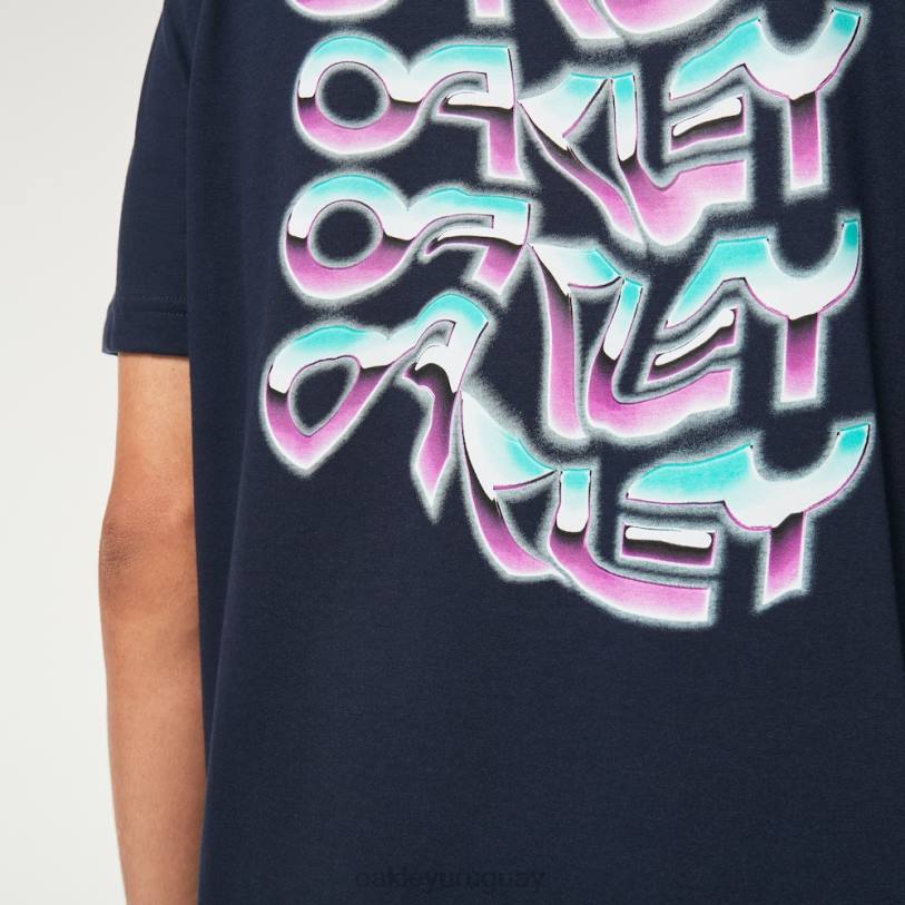 Oakley camiseta onda retorcida b1b rc XT4H2570 ropa braza