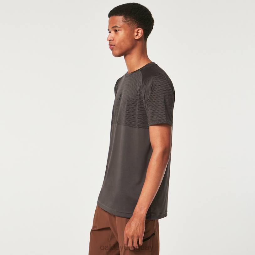 Oakley camiseta pico tyndall rc ss XT4H2364 ropa negro/hierro forjado