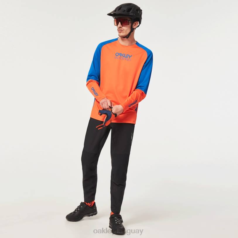 Oakley camiseta piloto de fábrica mtb ls XT4H2531 ropa ibis escarlata