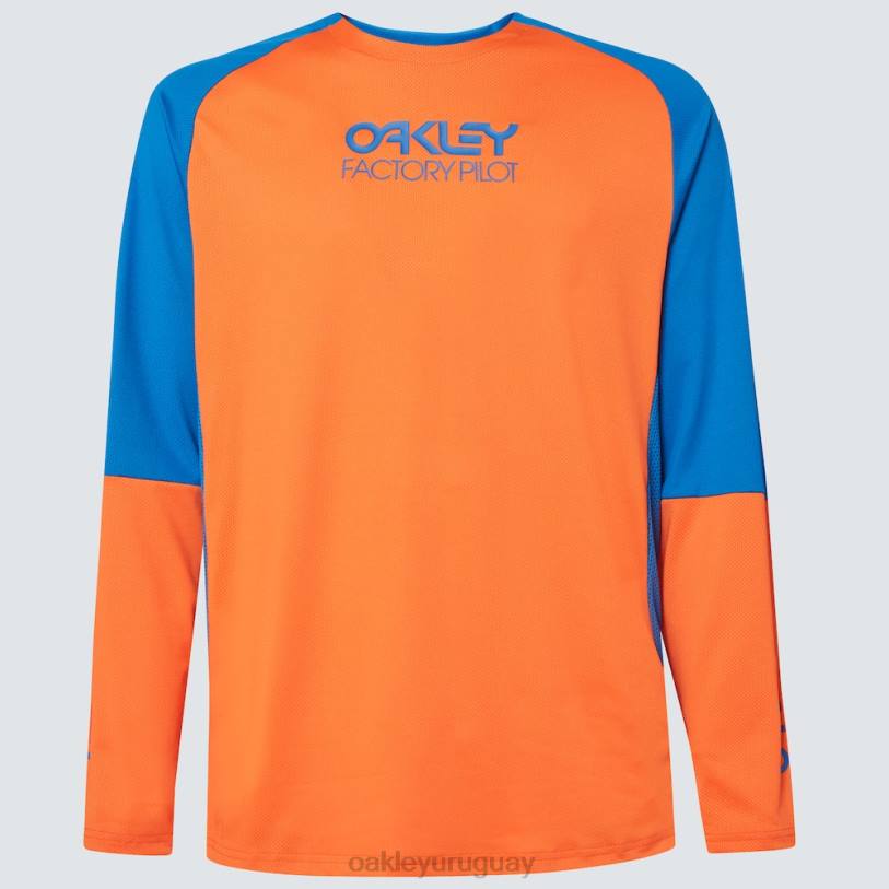 Oakley camiseta piloto de fábrica mtb ls XT4H2531 ropa ibis escarlata