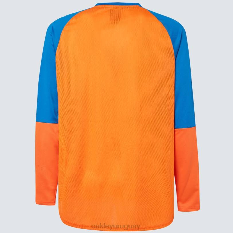 Oakley camiseta piloto de fábrica mtb ls XT4H2531 ropa ibis escarlata