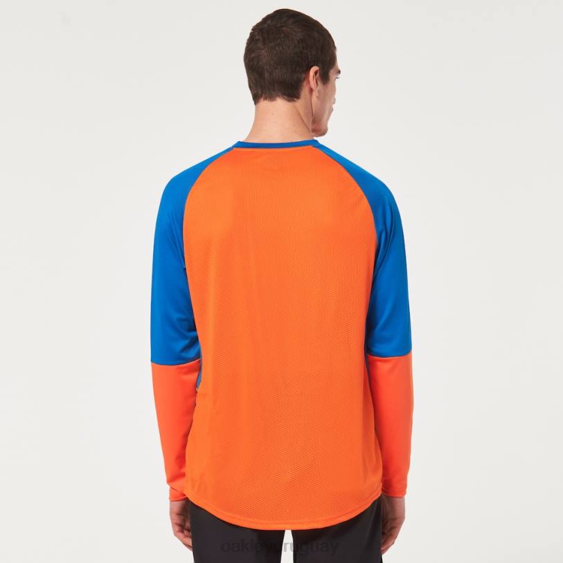 Oakley camiseta piloto de fábrica mtb ls XT4H2531 ropa ibis escarlata