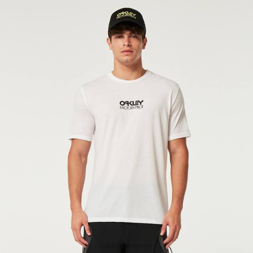 Oakley camiseta piloto de fábrica ss XT4H2238 ropa blanco