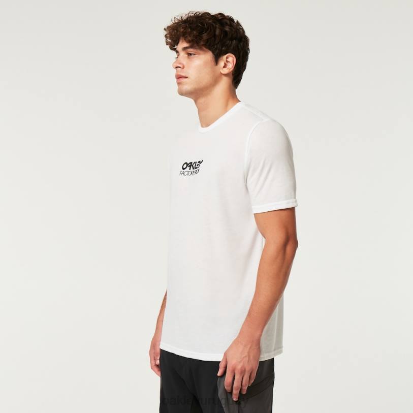 Oakley camiseta piloto de fábrica ss XT4H2238 ropa blanco