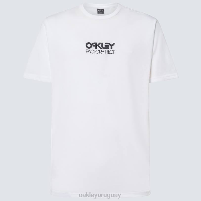Oakley camiseta piloto de fábrica ss XT4H2238 ropa blanco