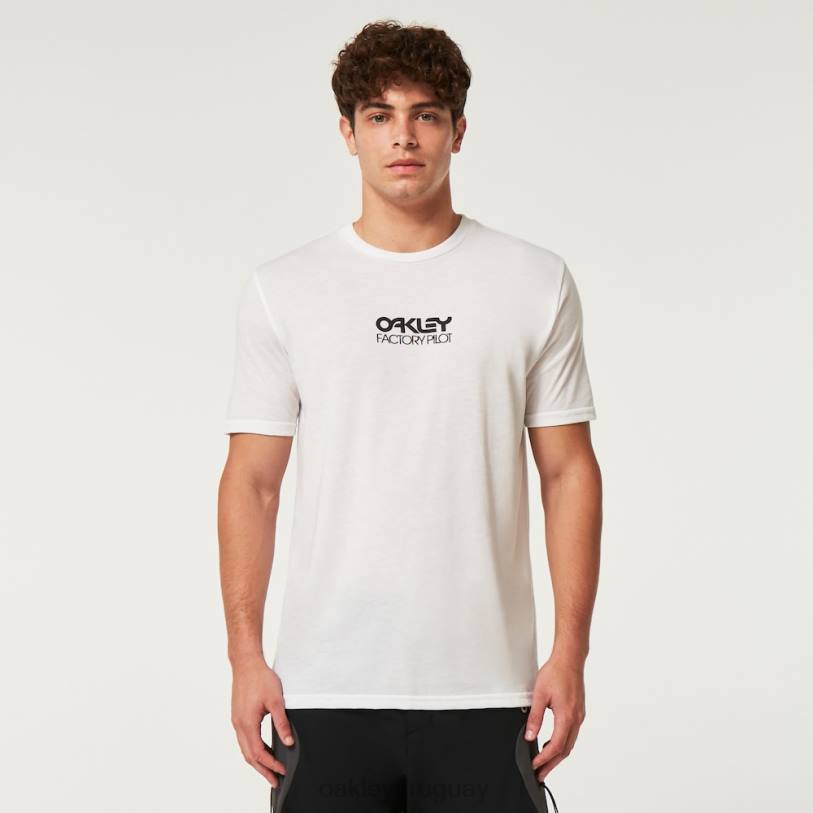 Oakley camiseta piloto de fábrica ss XT4H2238 ropa blanco