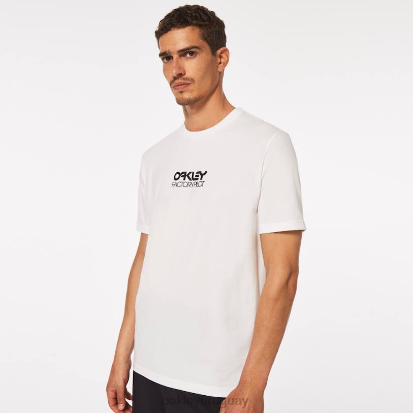 Oakley camiseta piloto de fábrica todos los días XT4H2439 ropa blanco