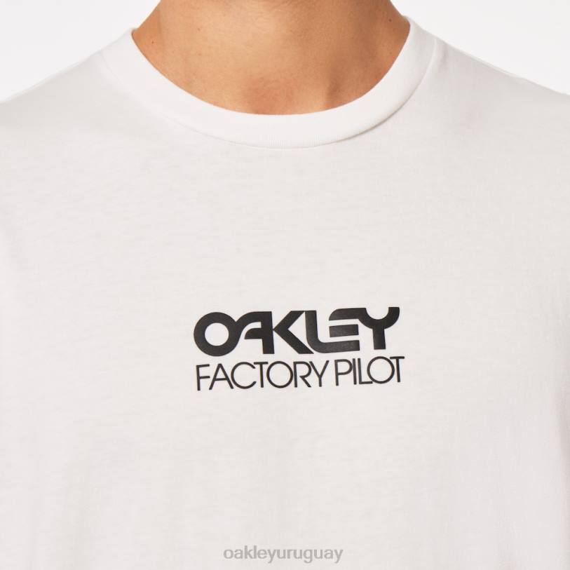 Oakley camiseta piloto de fábrica todos los días XT4H2439 ropa blanco