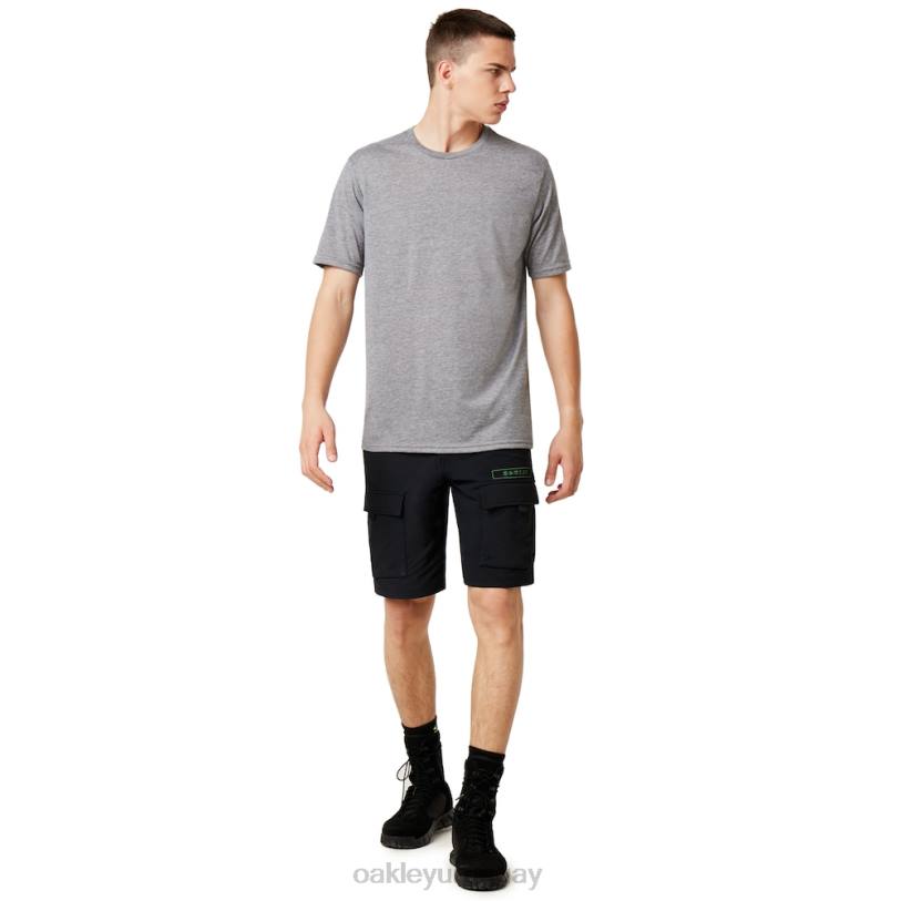 Oakley camiseta si core XT4H2390 ropa gris jaspeado atlético