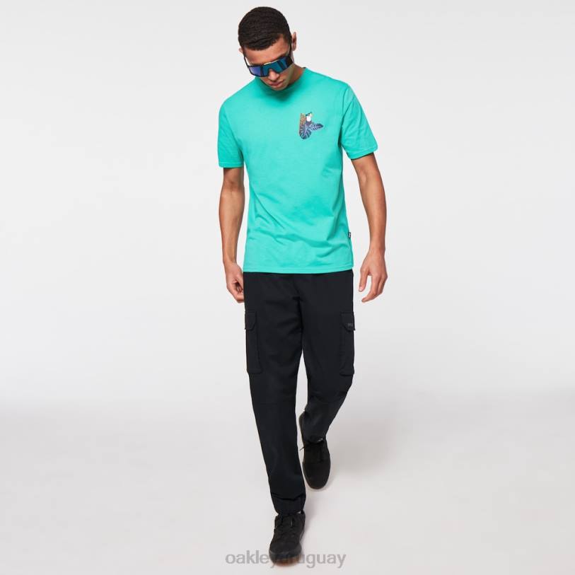 Oakley camiseta tropical tucán XT4H2437 ropa Menta verde