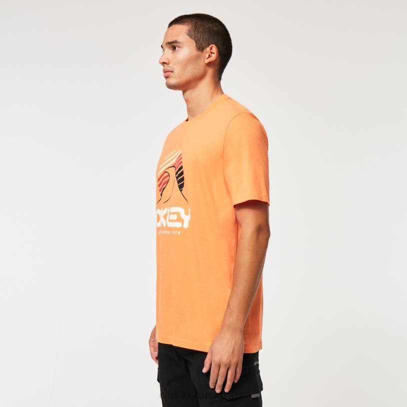 Oakley camiseta una ola b1b XT4H2138 ropa naranja suave