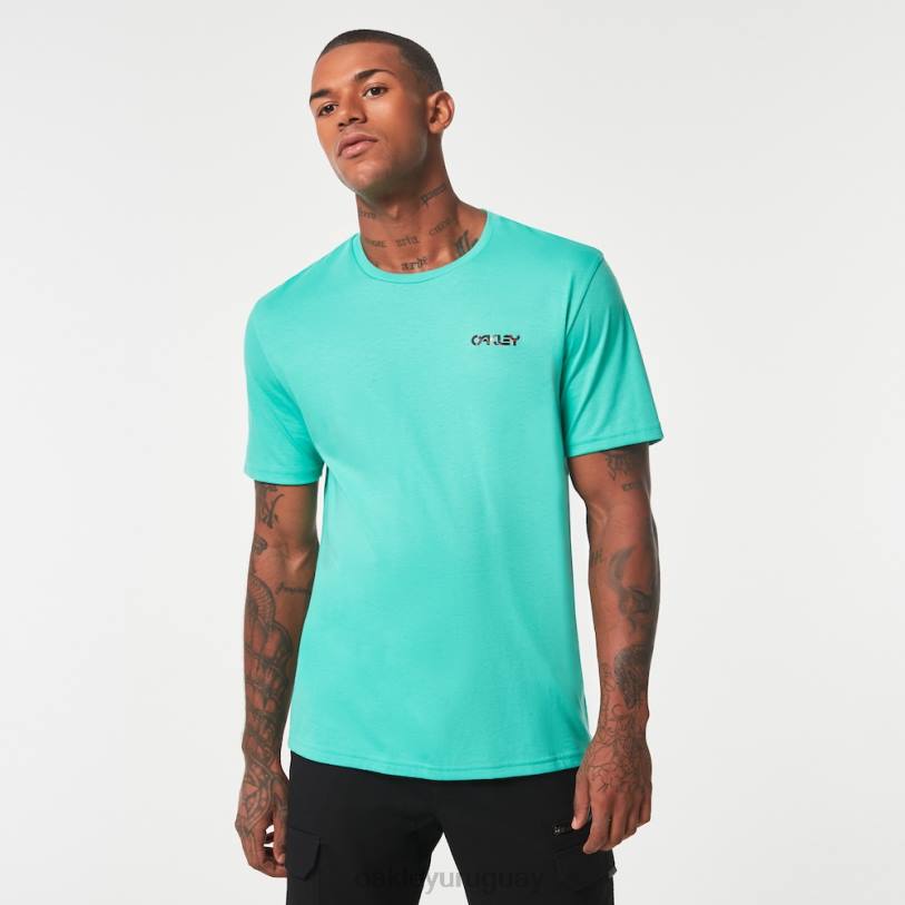 Oakley camiseta wynwood corteza rc XT4H2107 ropa Menta verde