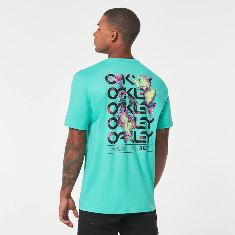 Oakley camiseta wynwood corteza rc XT4H2107 ropa Menta verde