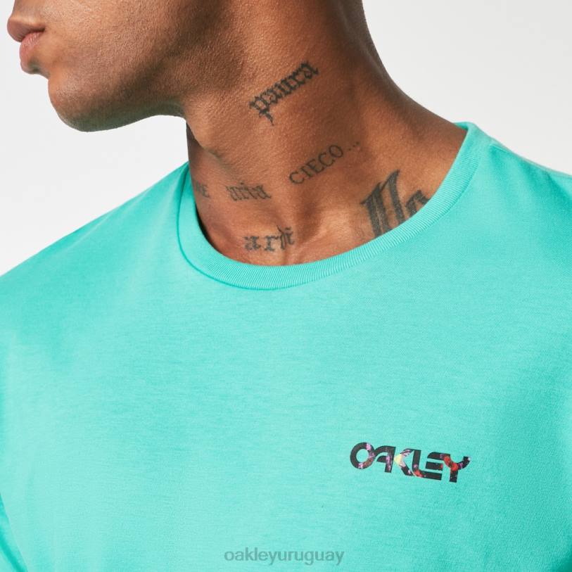 Oakley camiseta wynwood corteza rc XT4H2107 ropa Menta verde
