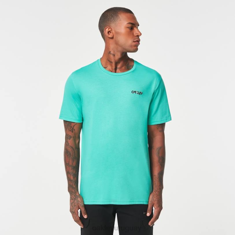 Oakley camiseta wynwood corteza rc XT4H2107 ropa Menta verde