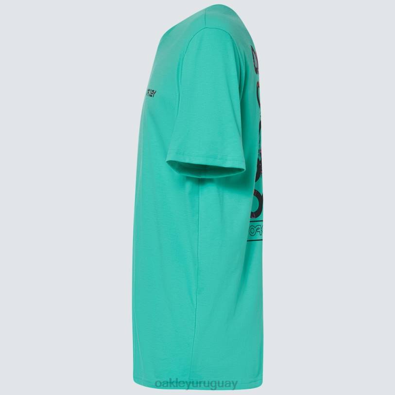 Oakley camiseta wynwood corteza rc XT4H2107 ropa Menta verde