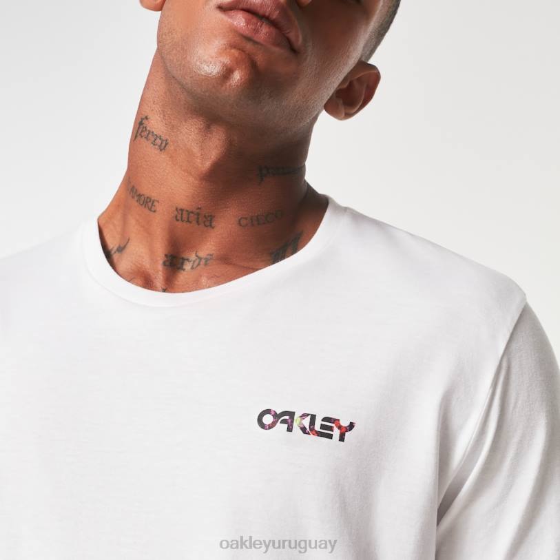 Oakley camiseta wynwood corteza rc XT4H2109 ropa blanco