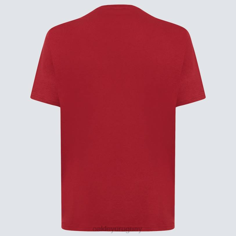 Oakley encerrado en camiseta b1b XT4H2377 ropa rojo hierro