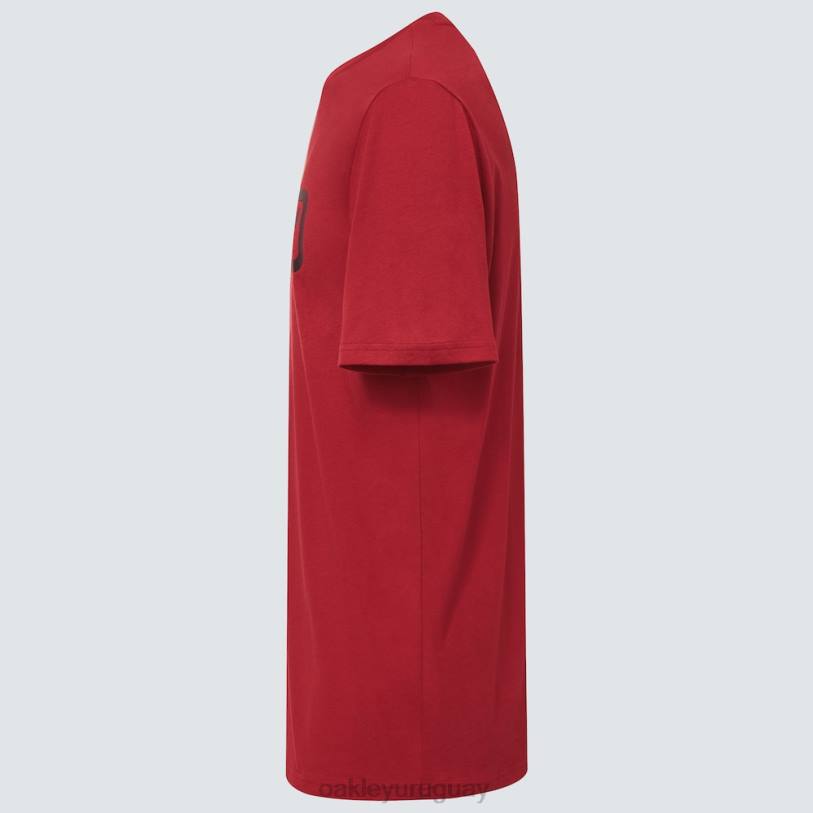 Oakley encerrado en camiseta b1b XT4H2377 ropa rojo hierro