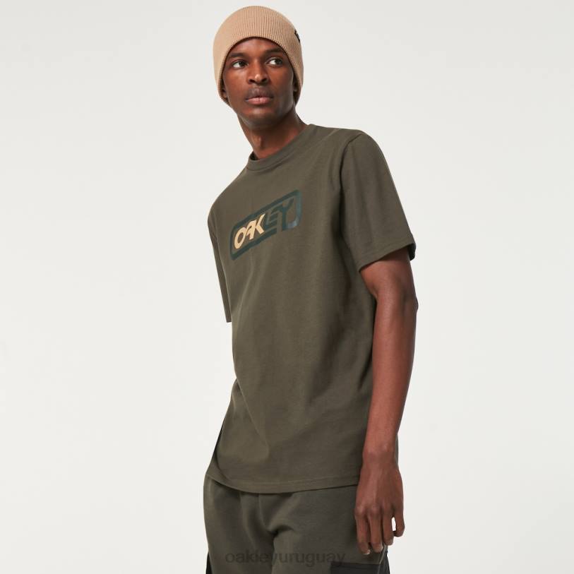 Oakley encerrado en camiseta b1b XT4H2378 ropa nuevo pincel oscuro