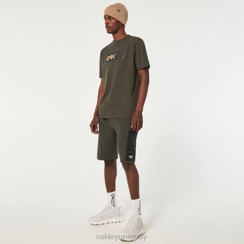 Oakley encerrado en camiseta b1b XT4H2378 ropa nuevo pincel oscuro