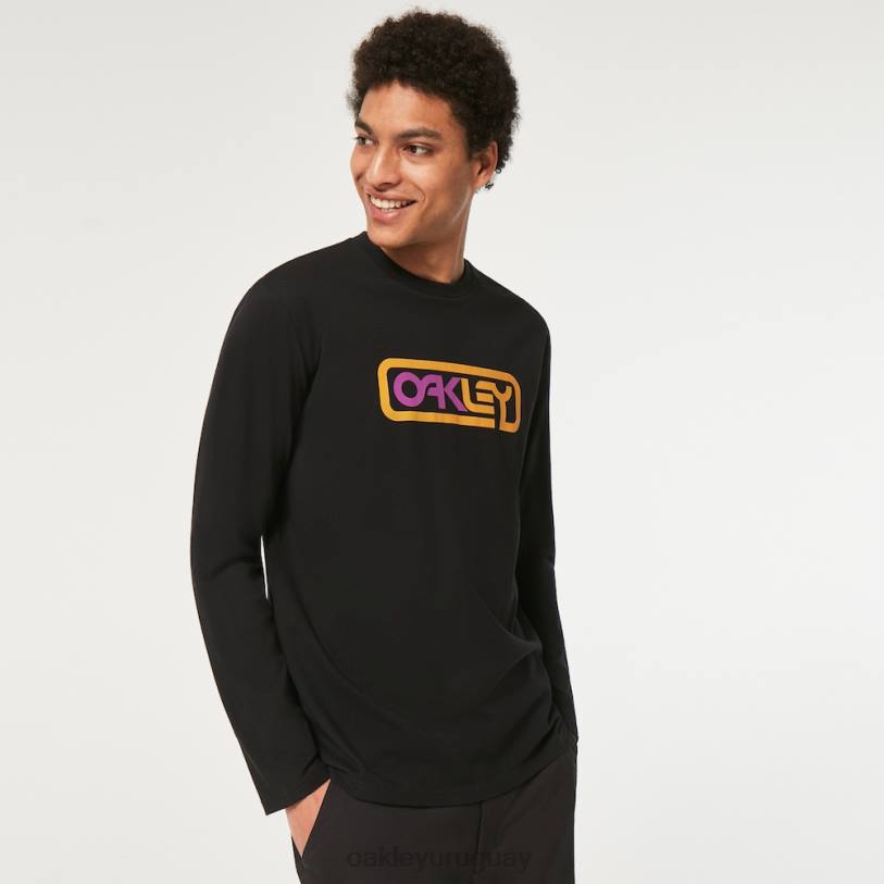 Oakley encerrado en la camiseta b1b ls XT4H2370 ropa apagón