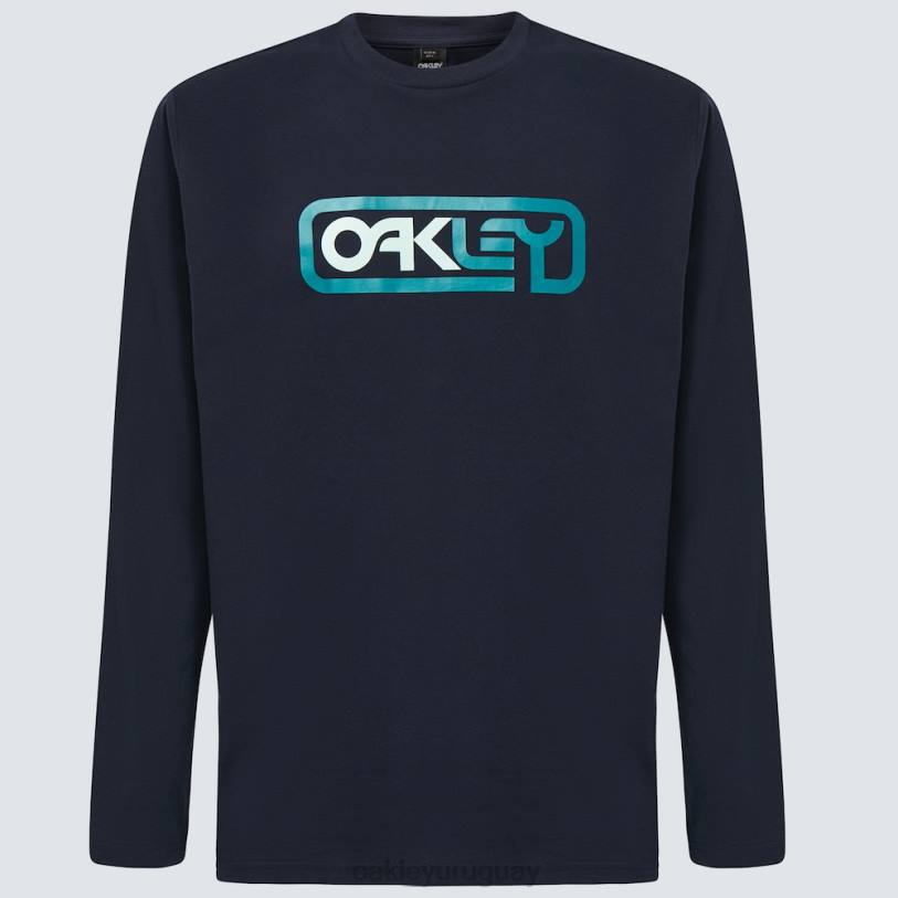 Oakley encerrado en la camiseta b1b ls XT4H2371 ropa braza