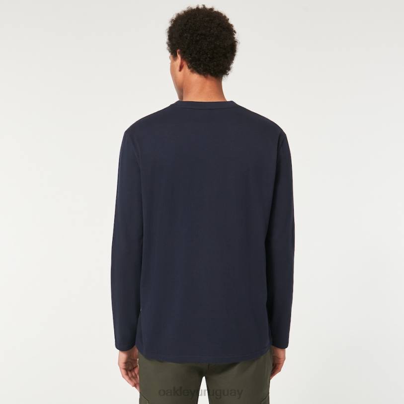 Oakley encerrado en la camiseta b1b ls XT4H2371 ropa braza