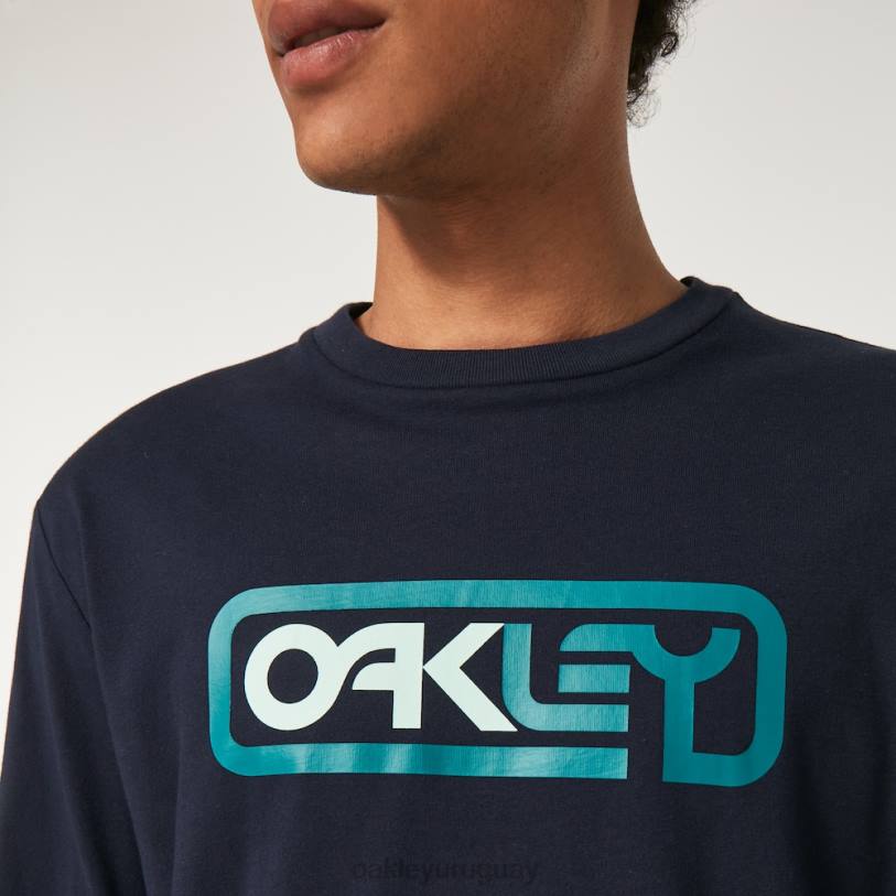 Oakley encerrado en la camiseta b1b ls XT4H2371 ropa braza