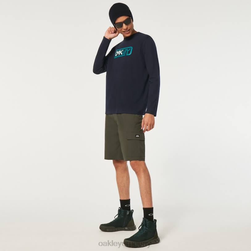 Oakley encerrado en la camiseta b1b ls XT4H2371 ropa braza