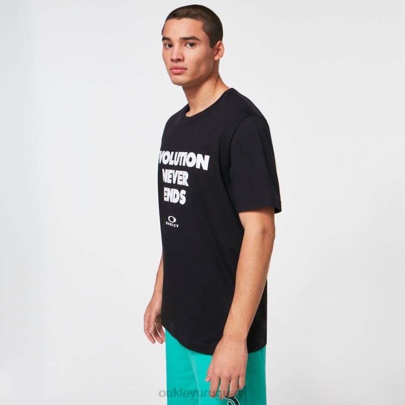 Oakley la evolución nunca termina camiseta ss XT4H2445 ropa apagón