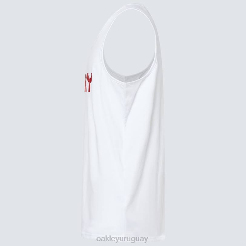 Oakley marca 3 tanque XT4H2167 ropa blanco
