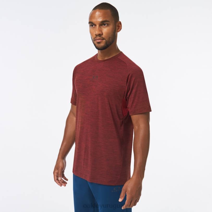 Oakley o ajuste camiseta rc ss XT4H2497 ropa brezo rojo hierro