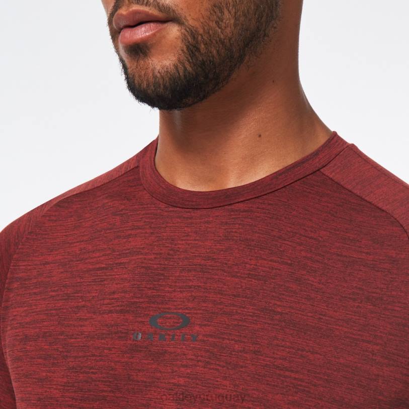 Oakley o ajuste camiseta rc ss XT4H2497 ropa brezo rojo hierro
