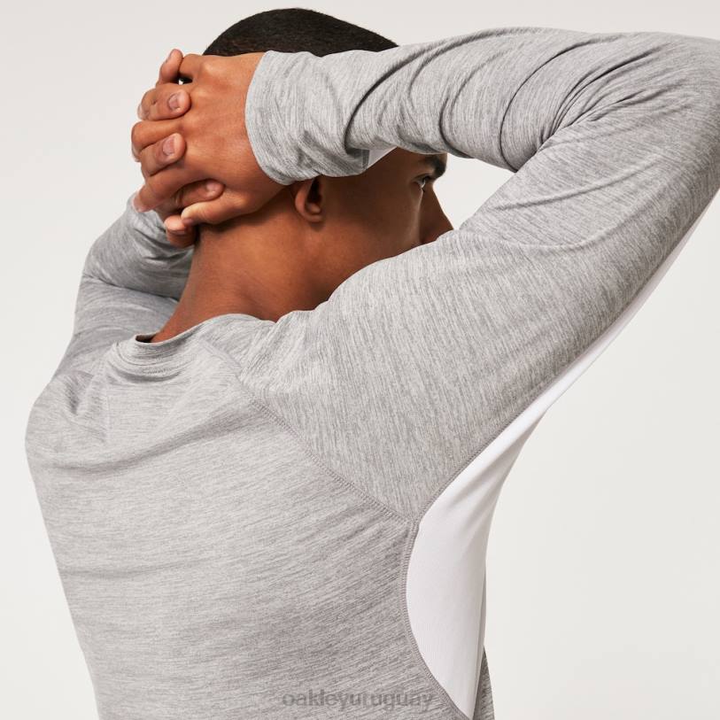 Oakley o ajuste rc ls camiseta XT4H2213 ropa nuevo granito hthr