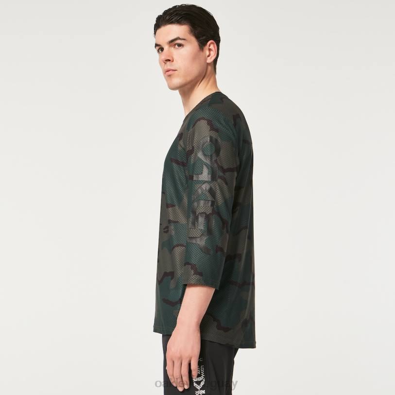 Oakley paseo libre camiseta 3/4 XT4H2366 ropa cazador de camuflaje b1b