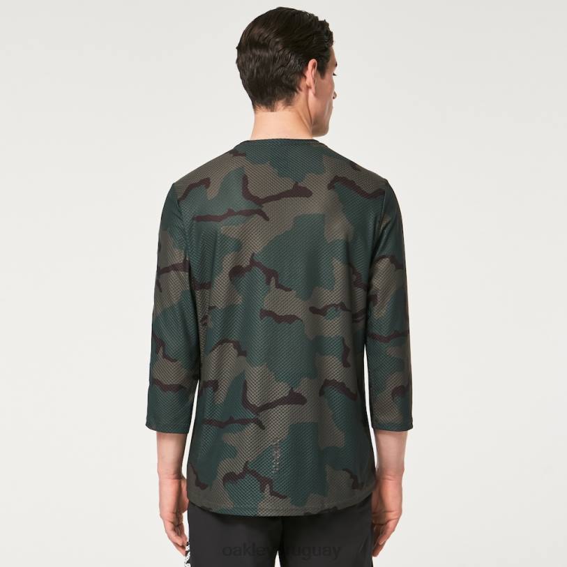 Oakley paseo libre camiseta 3/4 XT4H2366 ropa cazador de camuflaje b1b