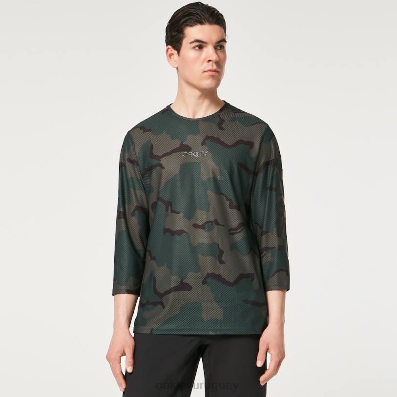 Oakley paseo libre camiseta 3/4 XT4H2366 ropa cazador de camuflaje b1b