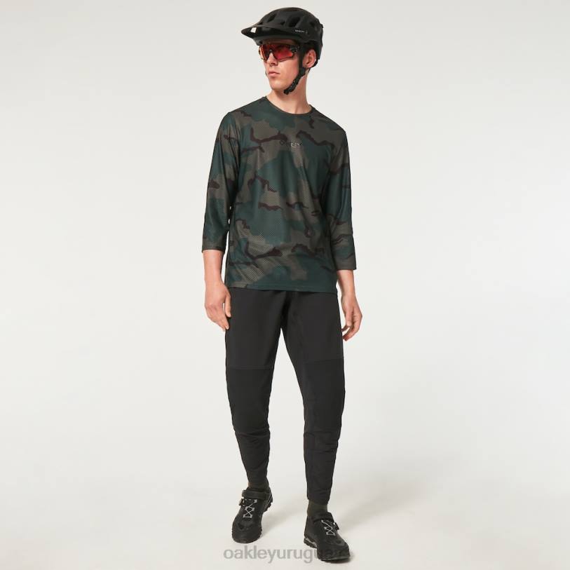 Oakley paseo libre camiseta 3/4 XT4H2366 ropa cazador de camuflaje b1b