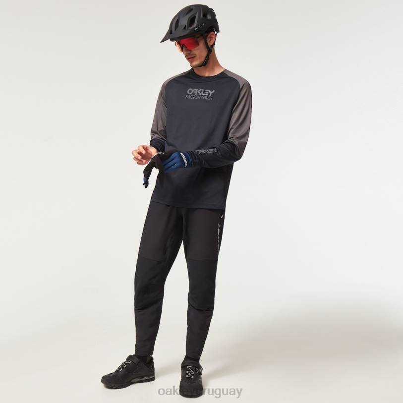 Oakley piloto de fábrica mtb ls jersey ii XT4H2620 ropa negro/hierro forjado