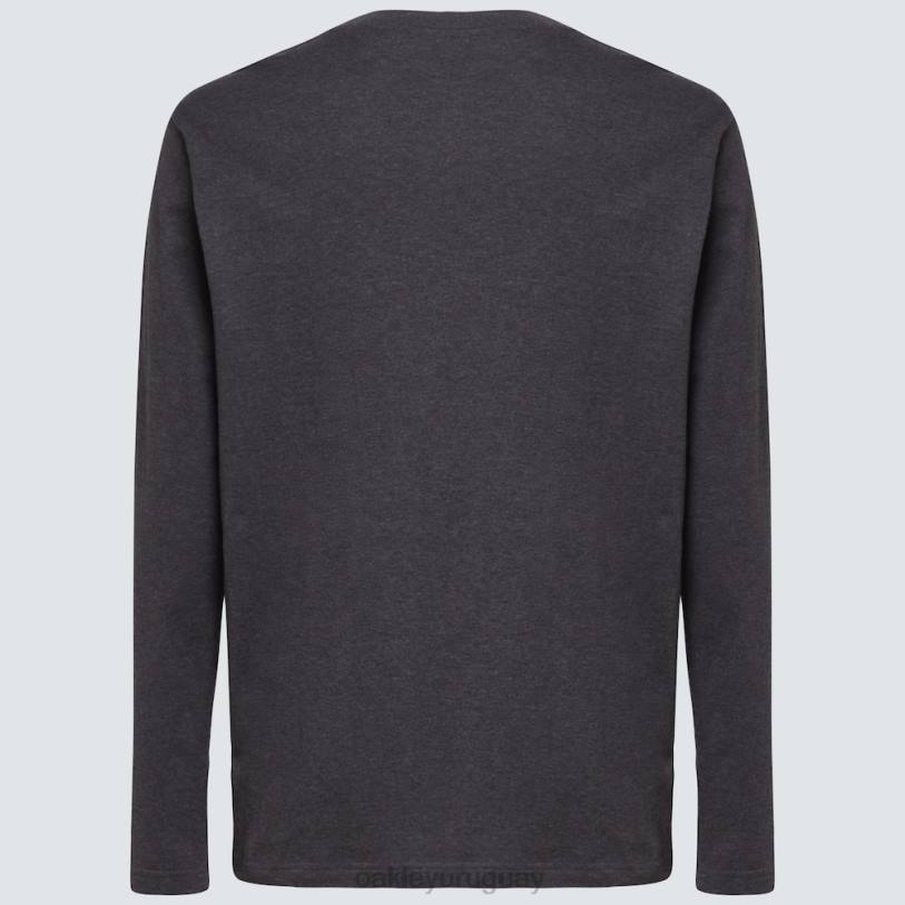 Oakley relajarse ls camiseta XT4H2436 ropa brezo gris oscuro