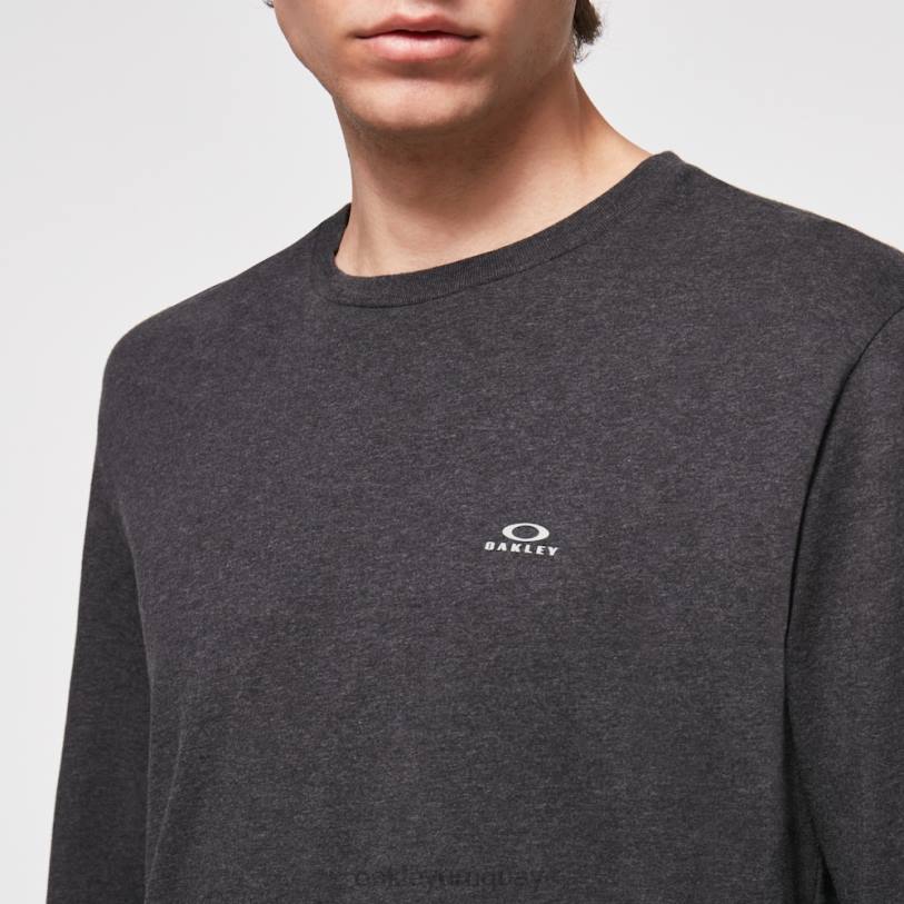Oakley relajarse ls camiseta XT4H2436 ropa brezo gris oscuro