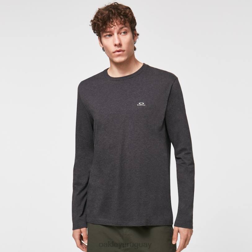 Oakley relajarse ls camiseta XT4H2436 ropa brezo gris oscuro