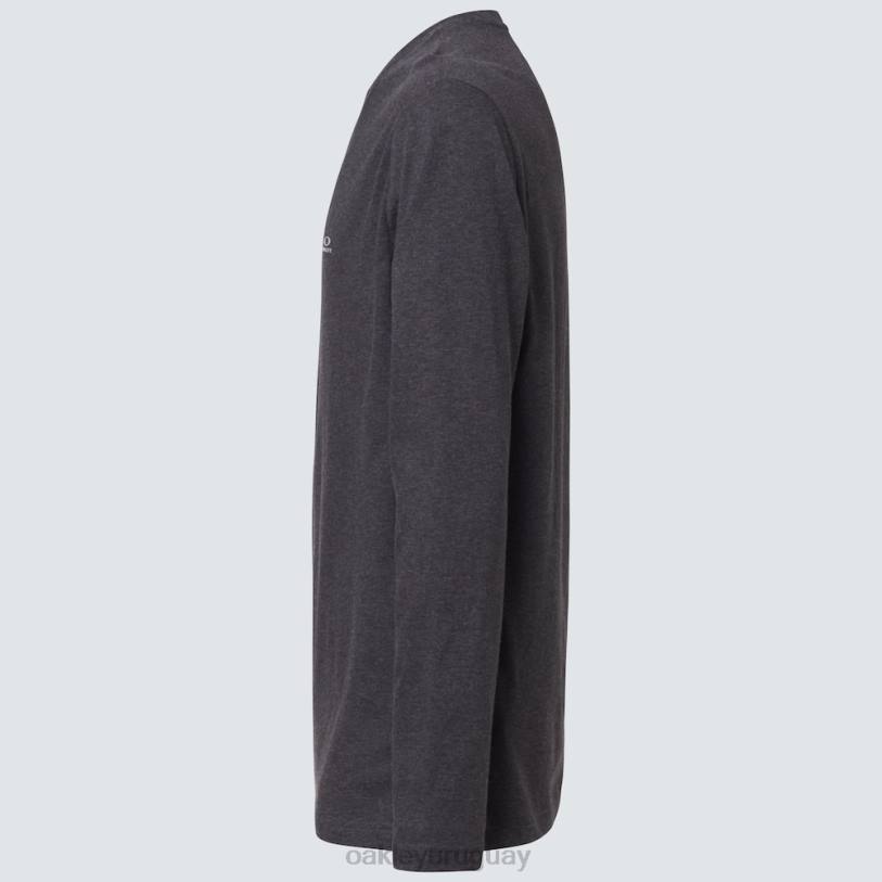 Oakley relajarse ls camiseta XT4H2436 ropa brezo gris oscuro